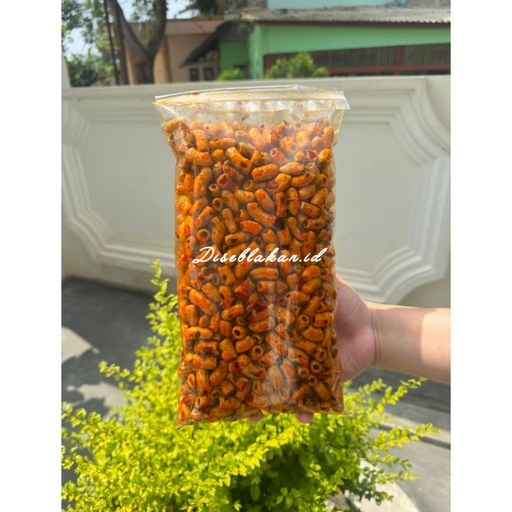 

Makaroni bantat makaroni hitam makaroni Tasikmalaya cikruh pedas daun jeruk kemasan 500gram