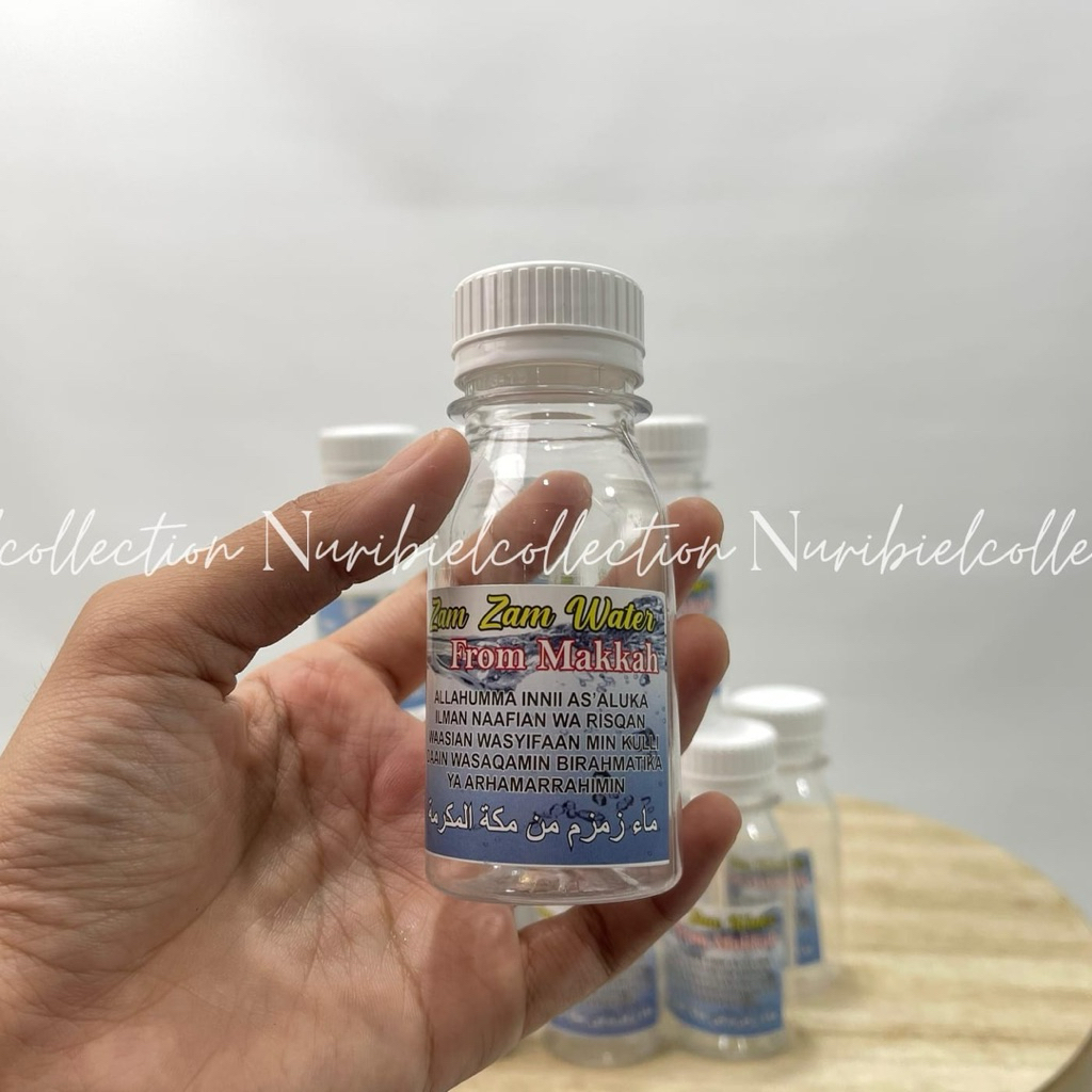 BOTOL KOSONG Air Zam Zam ISI 20 Botol Berstiker Air Oleh Oleh Haji Botol Kecil Murah Botol Zam Zam