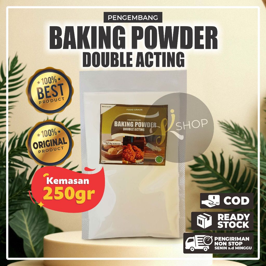 

Baking Powder Double Acting 250gr