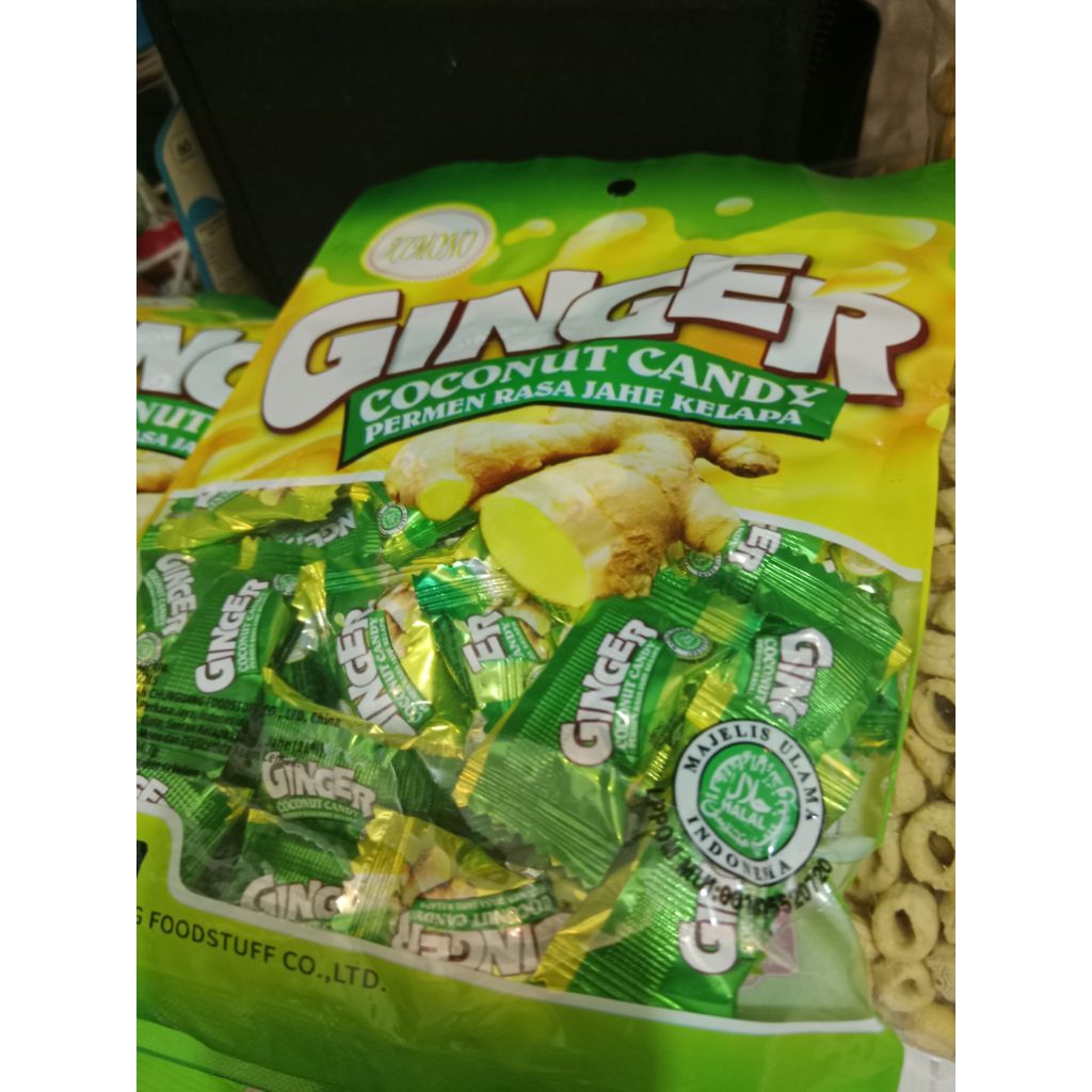 

permen ginger rasa jahe