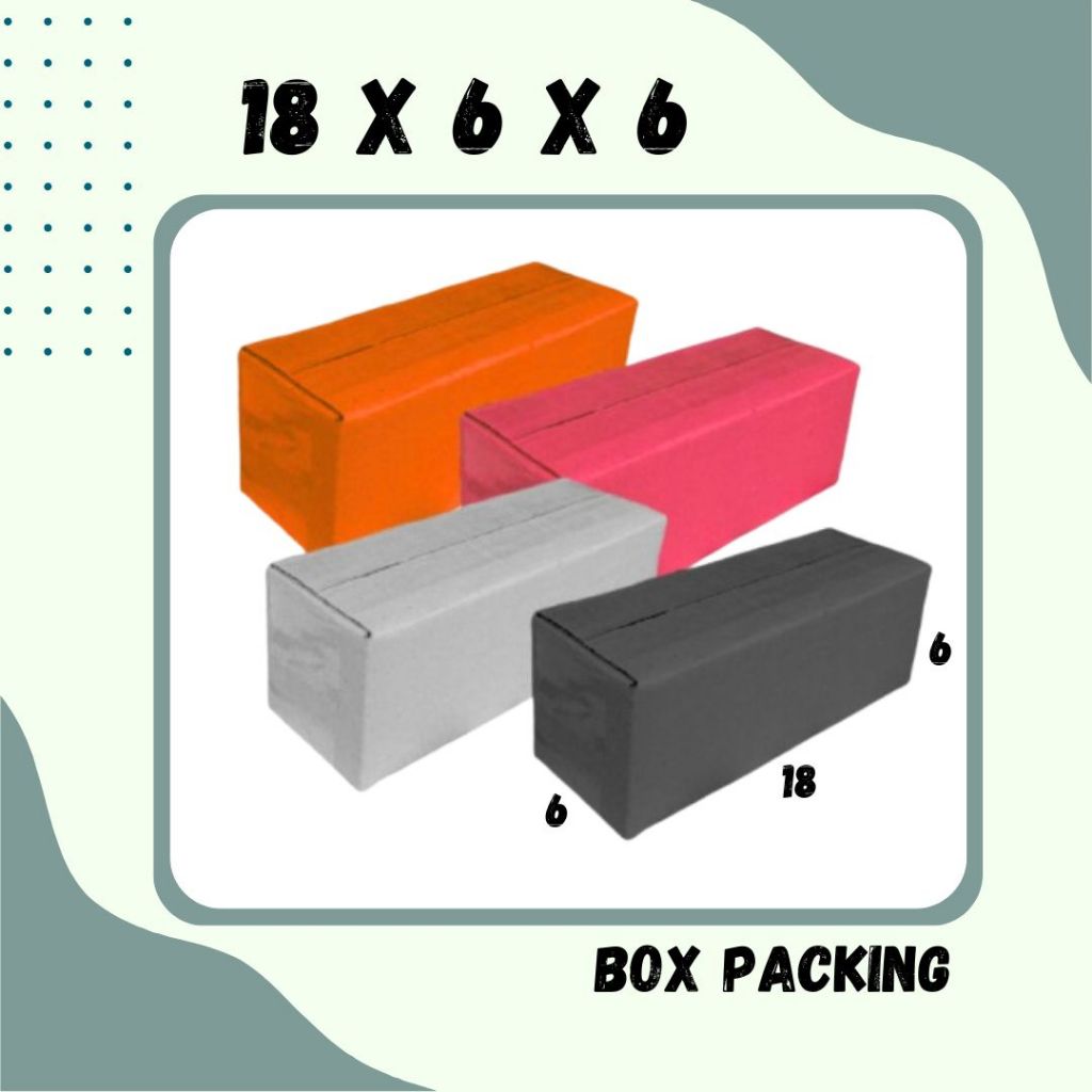 

Box 18x6x6 A1 Kardus 18x6x6 Dus Botol 18x6x6 Kotak Packing Souvenir Tumblr Madu Cuka Sahabat UMKM