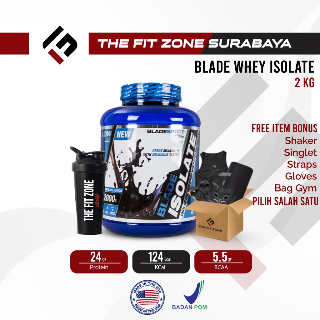 Blade Whey Isolate 2000 Gram Whey Protein Isolate 4,41 Lbs