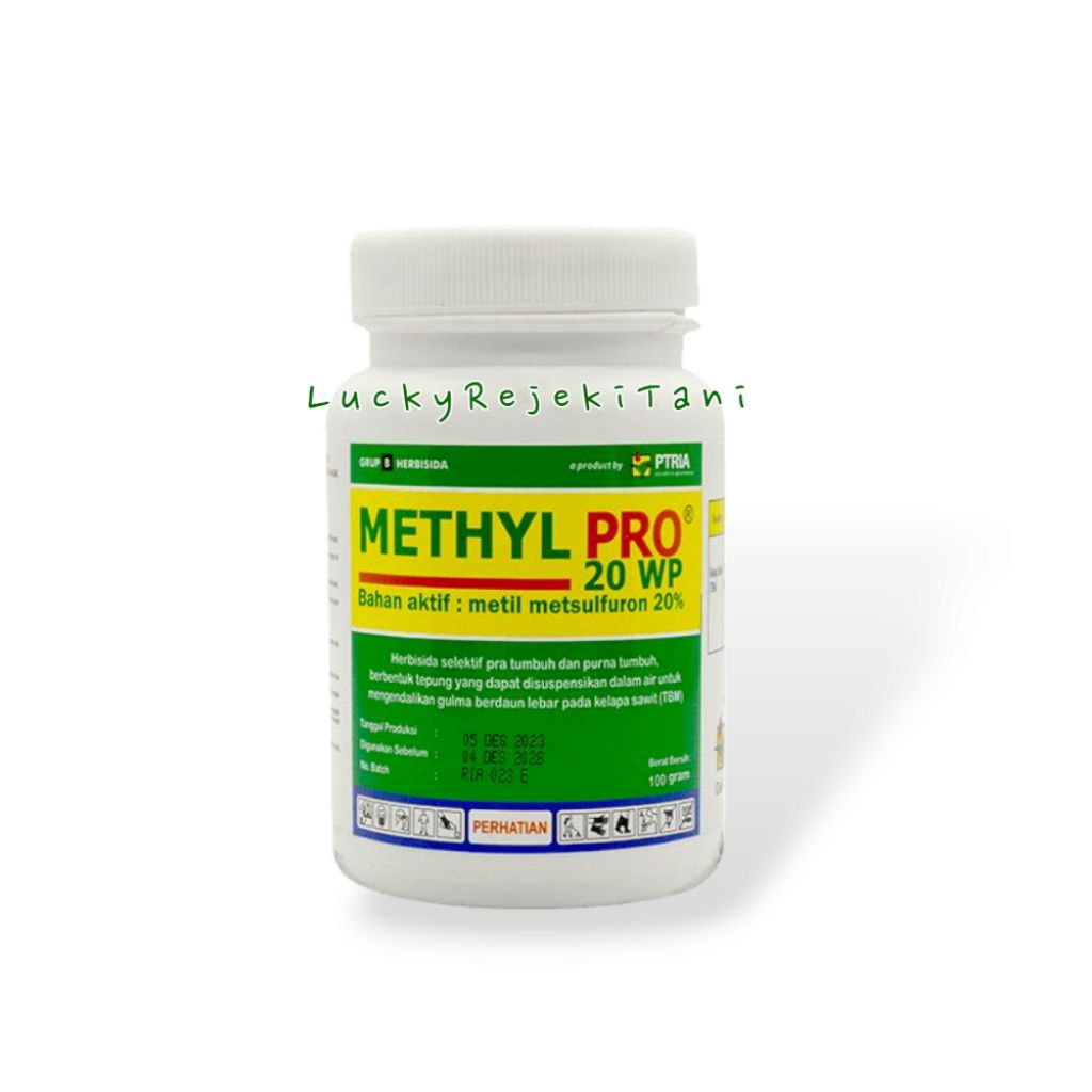 methyl pro 20wp 250gram pembasmi gulma (sejenis metafuron)