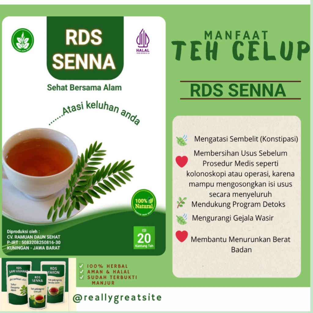 

teh daun senna