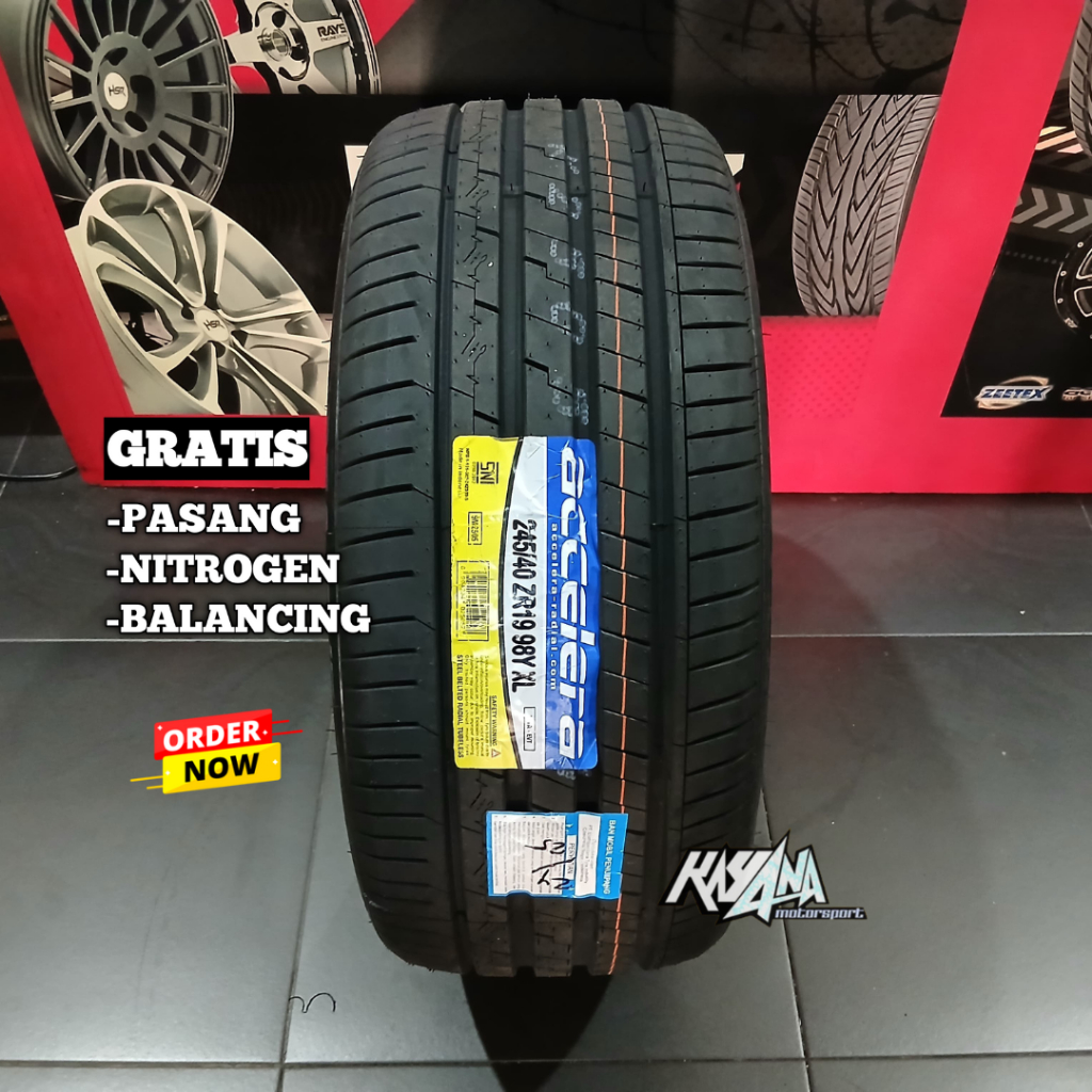 BAN RING 19 UKURAN 245 40 R19 ACCELERA IOTA Evt BAN TERBARU RING 19 245/40 R19