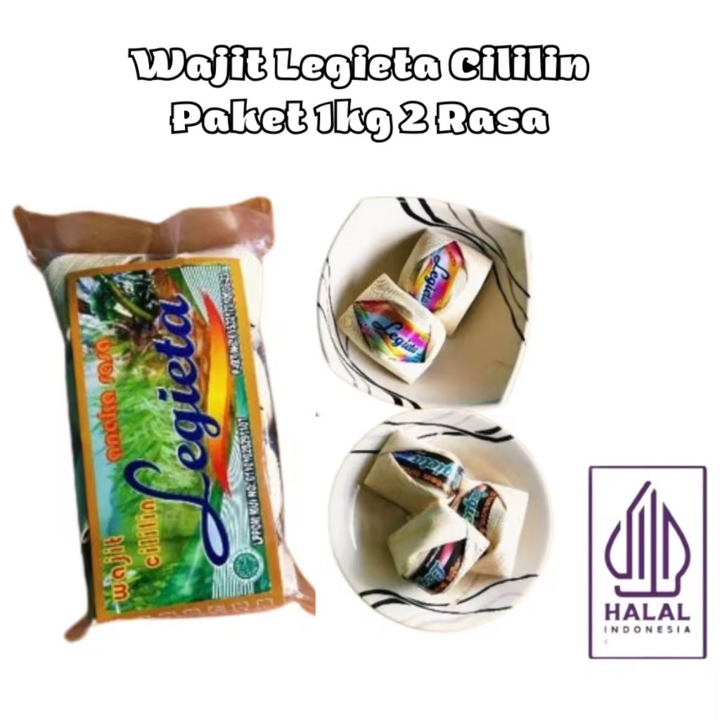 

Keranjang Rasa - Wajit Cililin Manis Lembut Ketan Asli - Kemasan 500gr