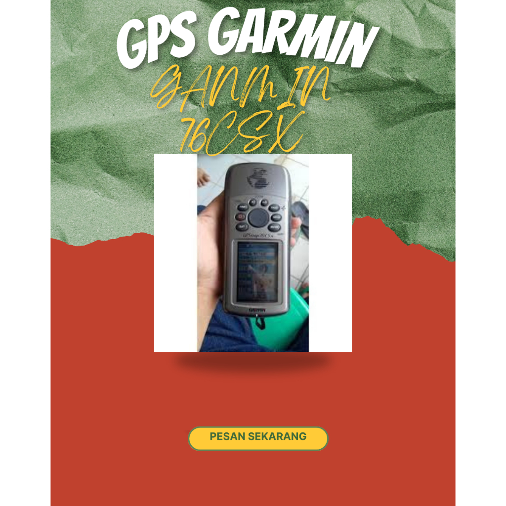 Gps Garmin 76csx Second / Gps Garmin 76csx Bekas