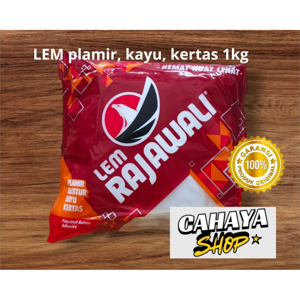 

Lem Rajawali Serbaguna – Polyvinyl Acetate (PVA) Adhesive untuk Plamir, Tekstur, Kayu, dan Kertas
