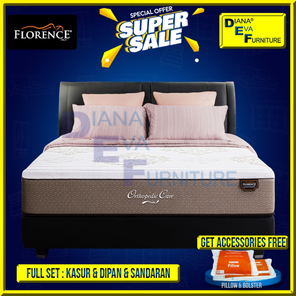 Florence Orthopedic Care Set Kasur Springbed