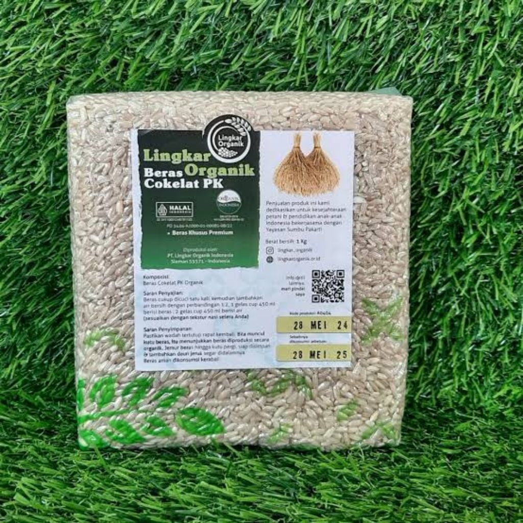

BERAS COKLAT LINGKAR ORGANIK 1KG