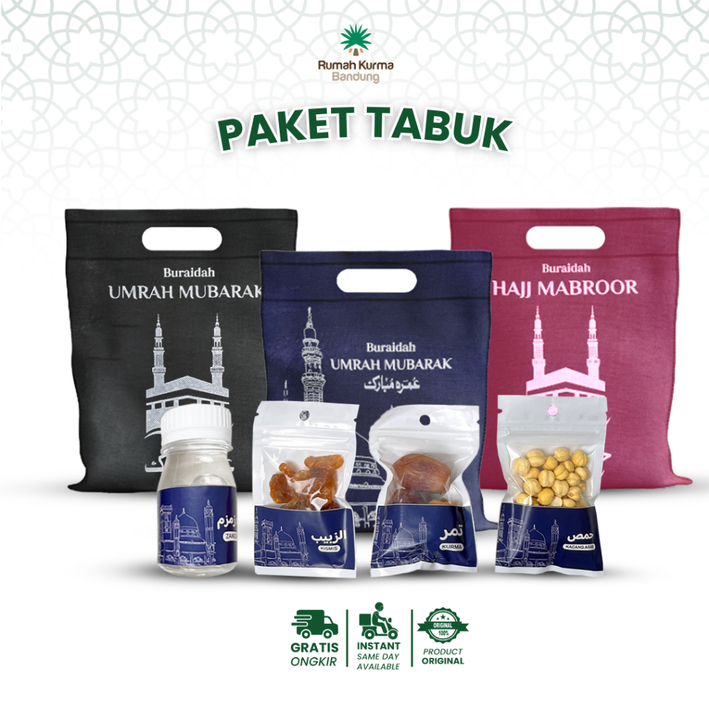 

Paket Tabuk Tas Jinjing Spunbond Hampers Souvenir Snack Oleh Oleh Dan Haji Umroh Gift Khas Arab Premium