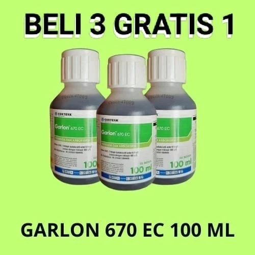 [ BELI 3 GRATIS 1 ] GARLON 670 EC Racun Pohon Kayu / Garlon Racun Kayu 100ml