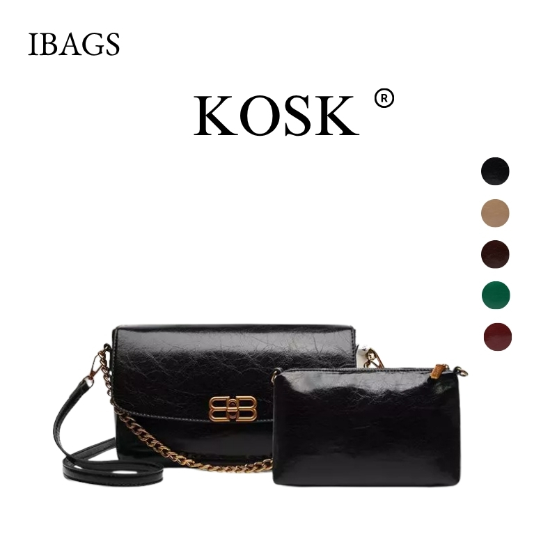 [IBAGS] Tas Wanita Selempang Shoulder Bag Original Brand KOSK