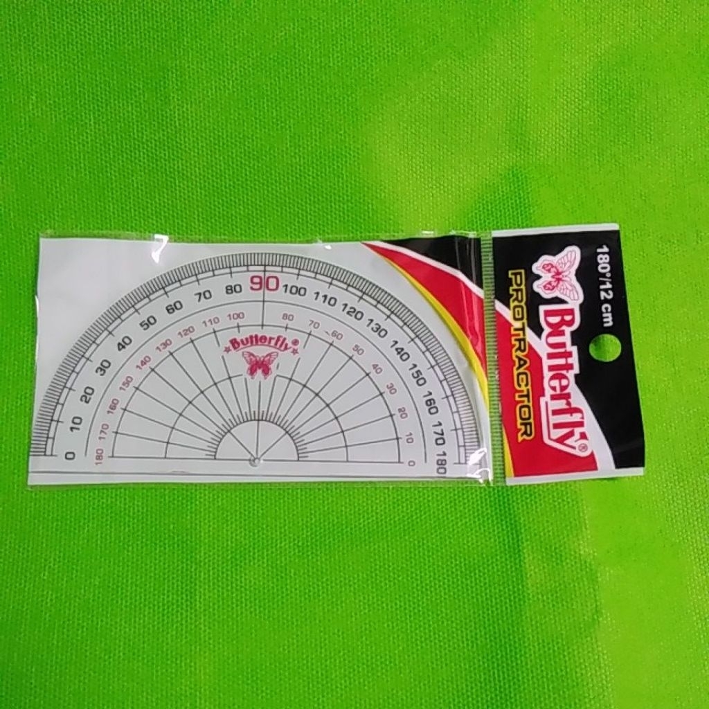 

Penggaris Busur 12 cm Butterfly