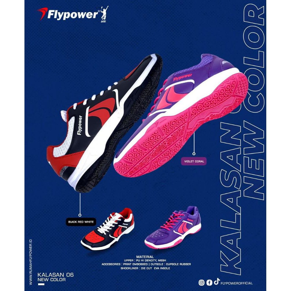 Sepatu Badminton Flypower Pawon 7