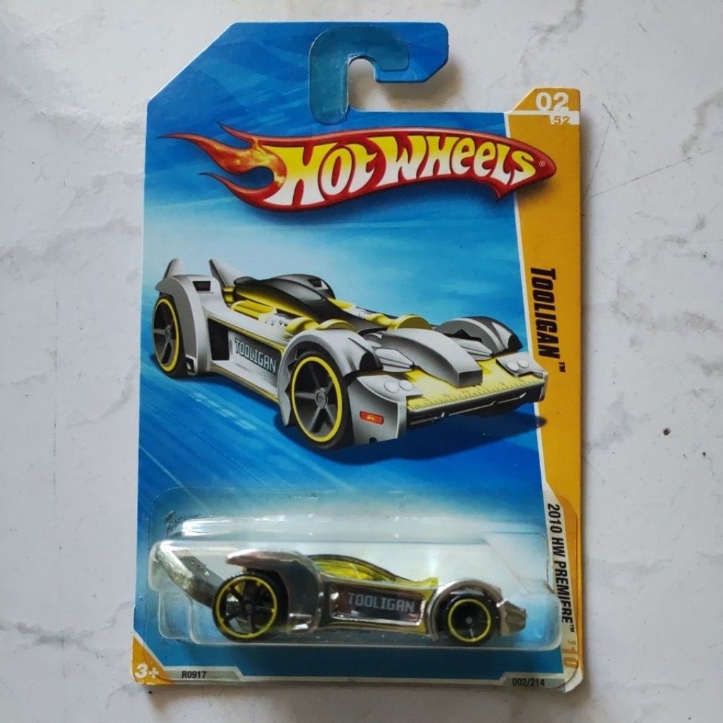 Hotwheels 2010 Hw Premiere Tooligan krome