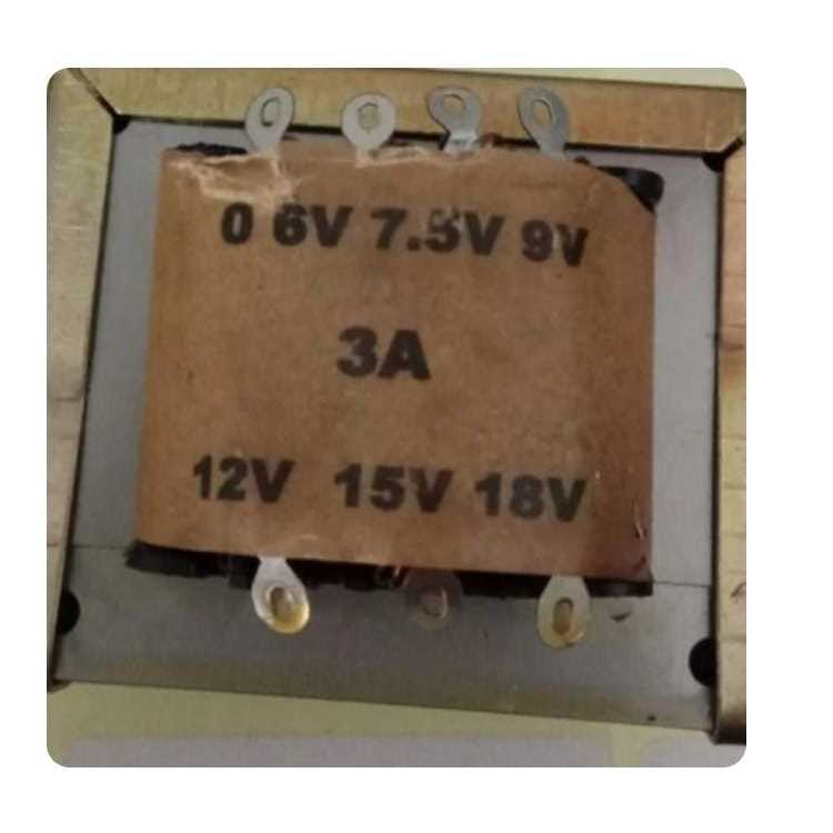 RH8398 travo trafo 3a 3 a 3ampere ampere ampere 3amper nol oki sankyu non ct by PCM LTC GLODOK