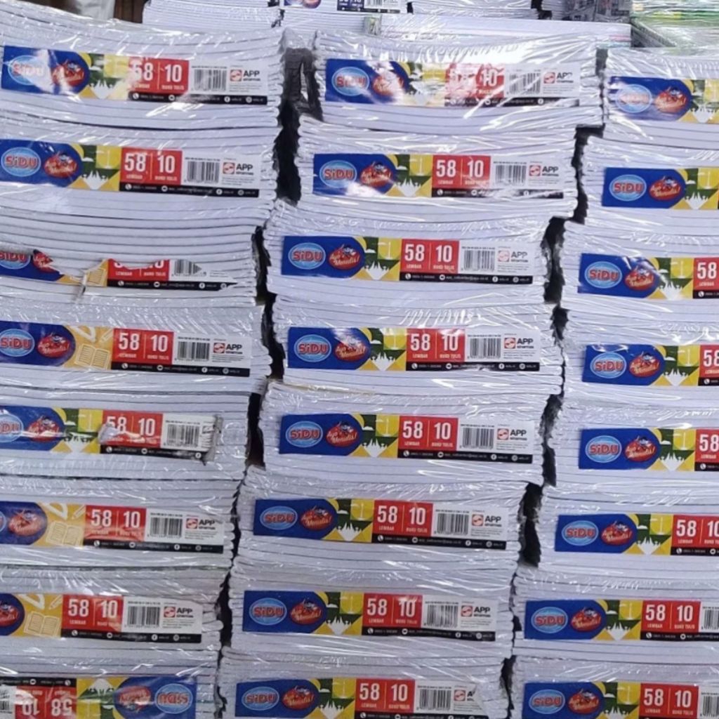 

Buku TULIS SIDU 58 Lembar isi 10