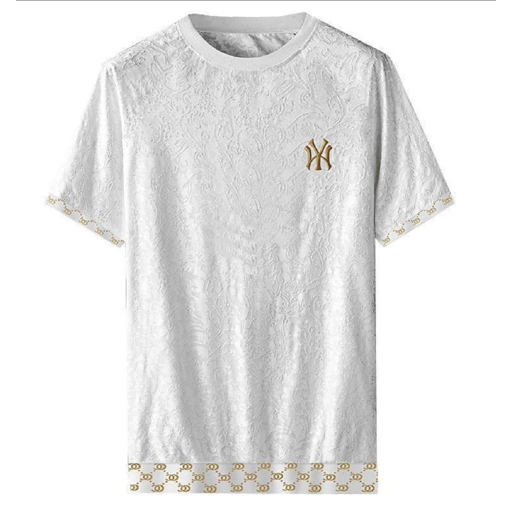 kaos pria putih import from china