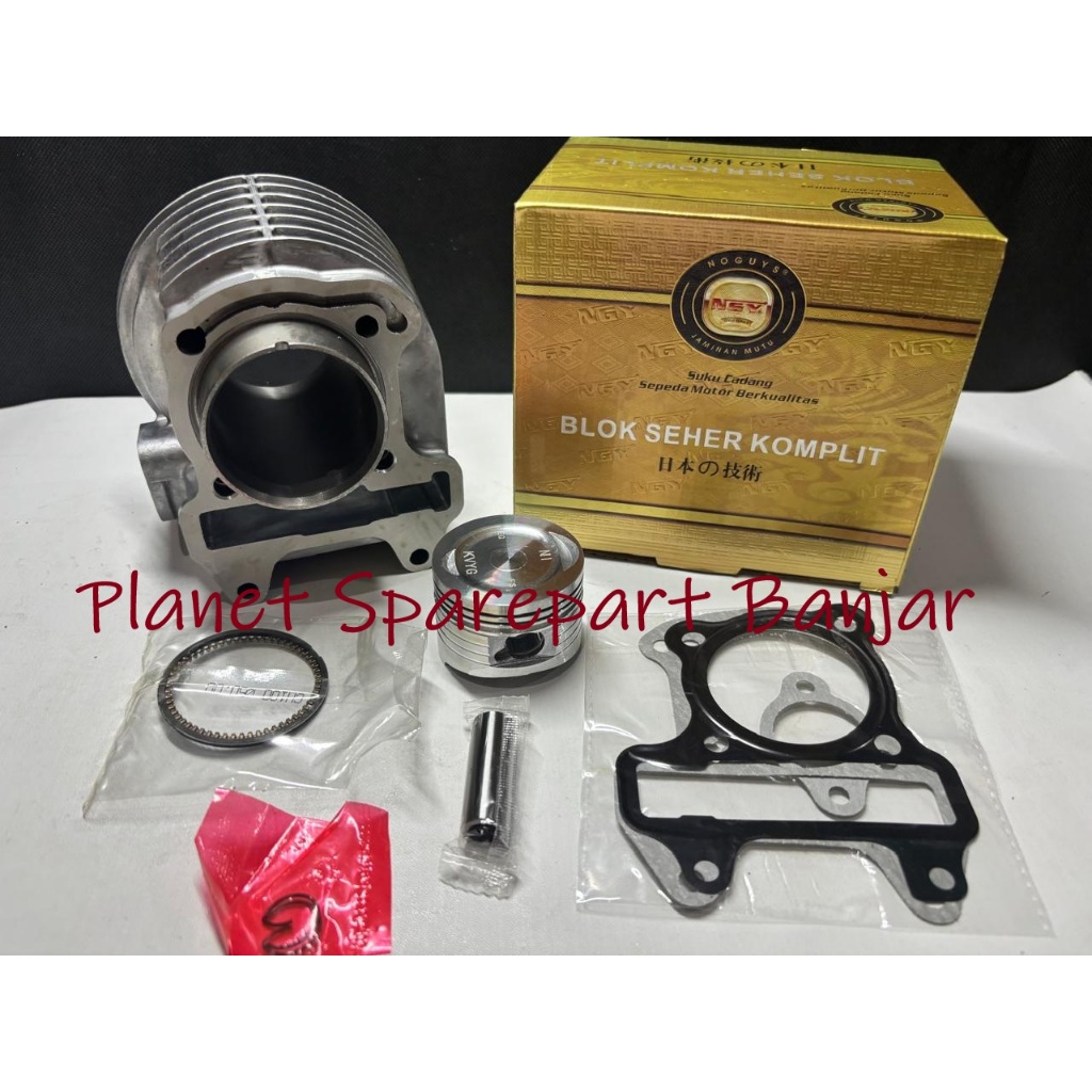Cylinder Kit / Kas / Poring Honda Beat Karbu KVY NGY Gold / Scoopy / Spacy Karbu