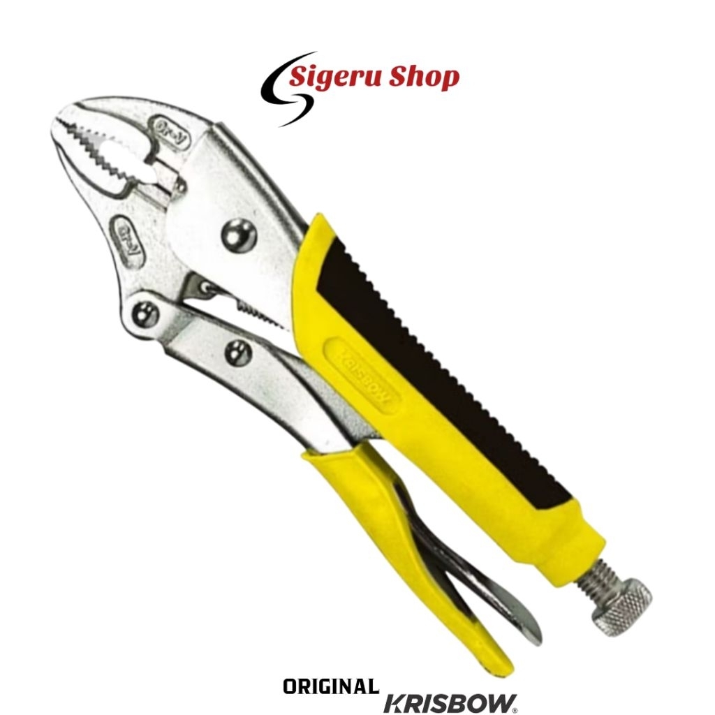Krisbow Tang Locking Plier 10 inci / Tang Grip Krisbow 10 inci