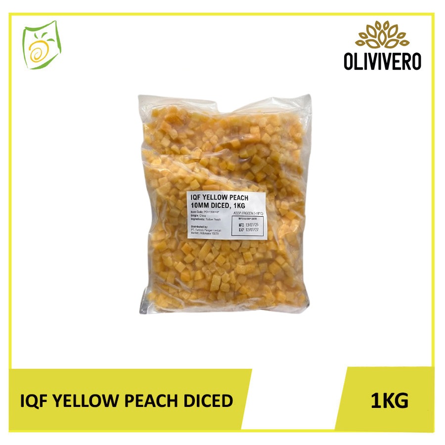 

IQF Yellow Peach Diced 1kg