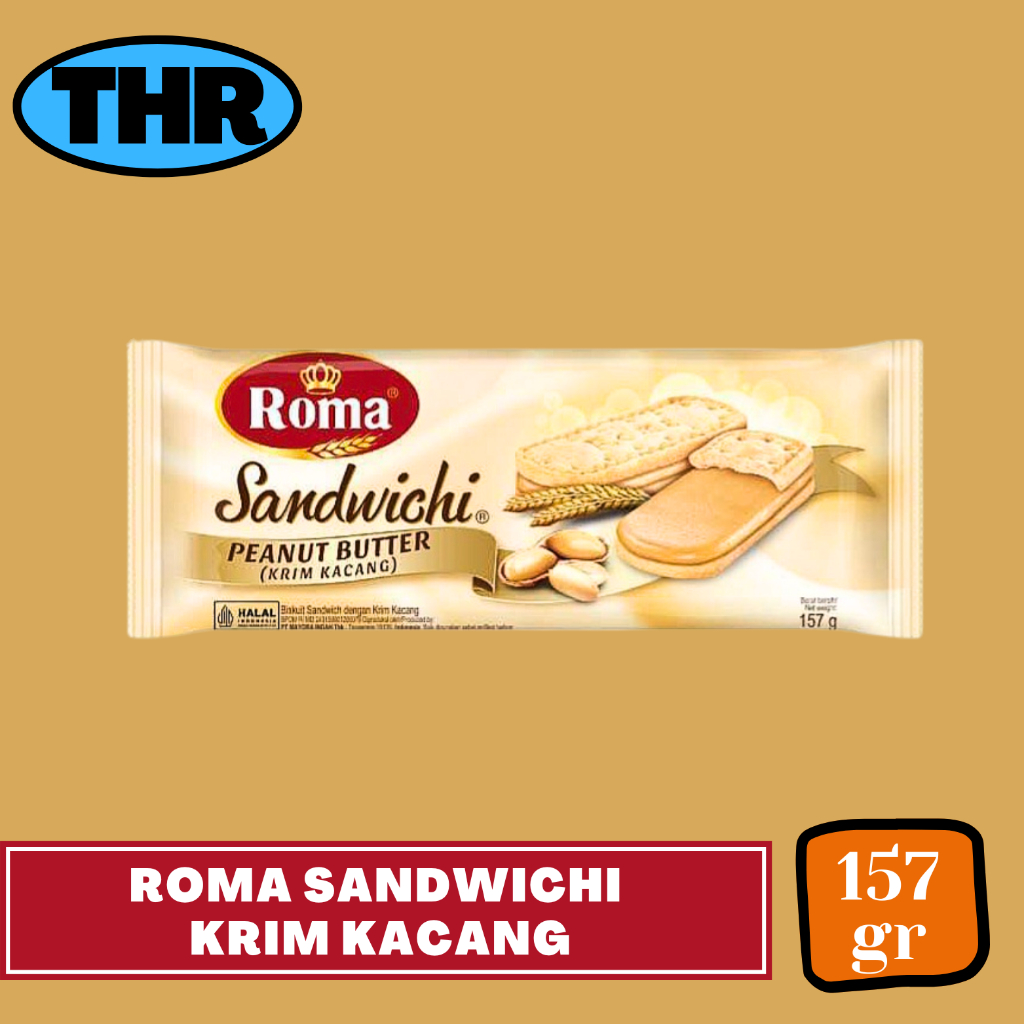 

Roma Biskuit Sandwichi Krim Kacang 157gr