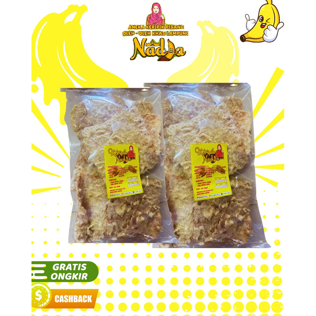 

keripik tempe renyah 200 gram| Keripik Nadia