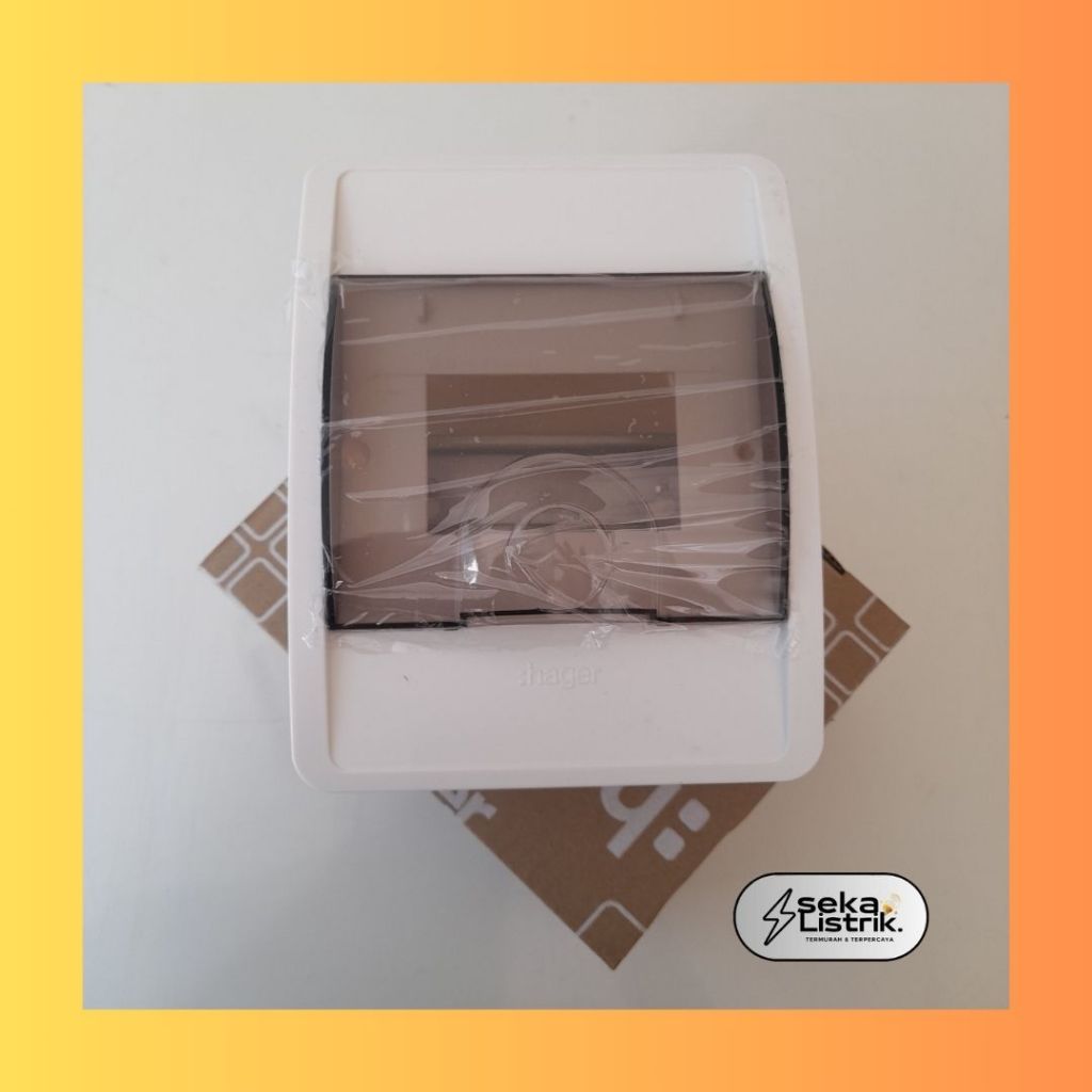 Hager Box MCB 4 Group Inbow Transparant - VF104TVA
