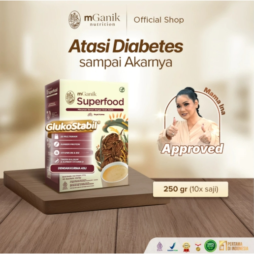 

mGanik Superfood Royal Kurma 250gr - Suplemen Diabetes