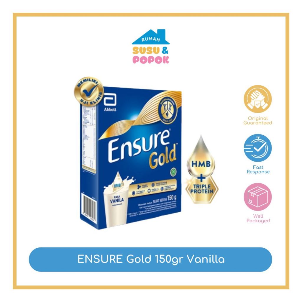 

ENSURE Gold 150gr Vanilla