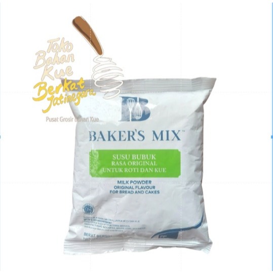 

BAKERS MIX MILK POWDER 500 GR / SUSU BUBUK BAKERS MIX / KARTON ( ISI 9 PC )