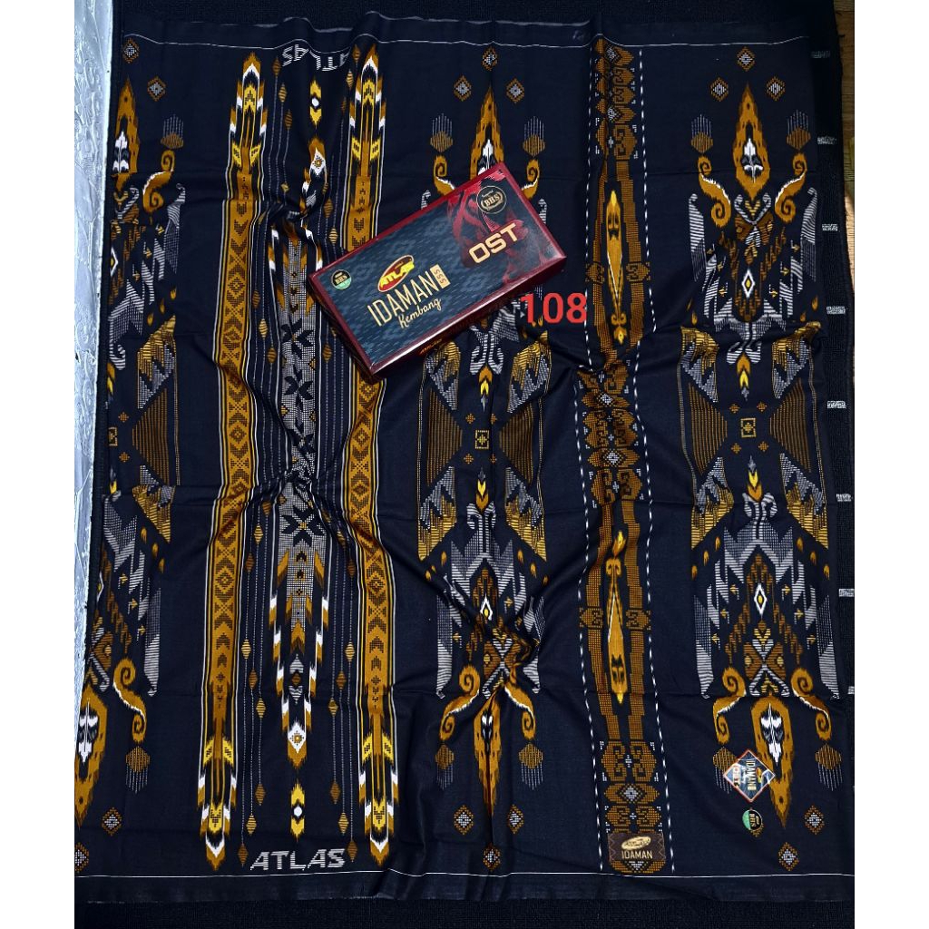 sarung atlas idaman kembang new motif