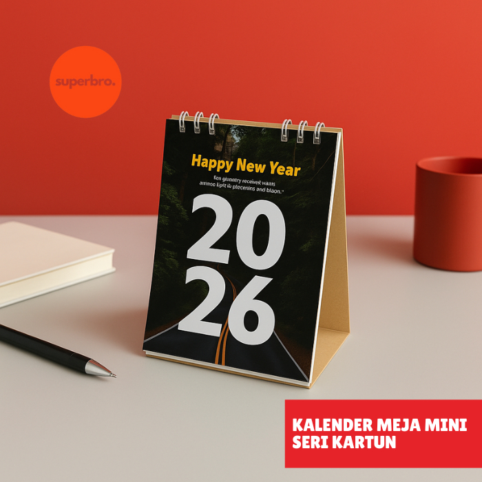 

PROMO KALENDER MEJA MINI 2026 KALENDER DUDUK DESIGN KARTUN PREMIUM BEST SELLER