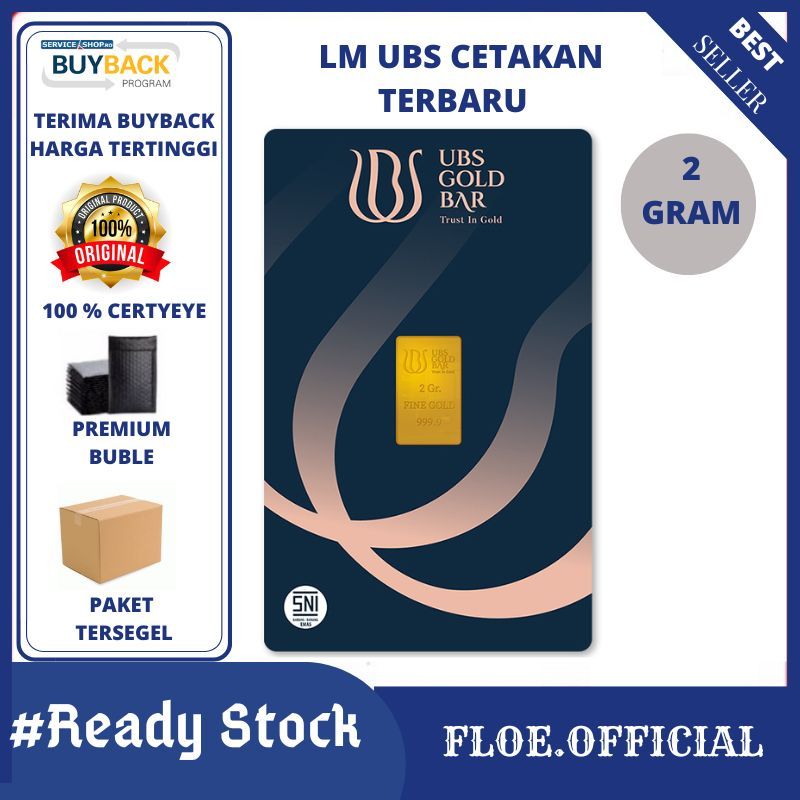 LM EMAS UBS 2 Gram, LOGAM MULIA TERBARU