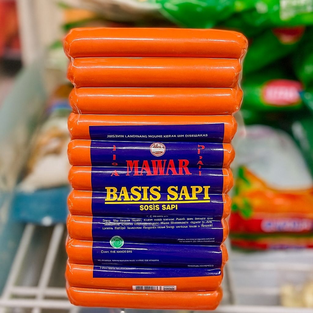 

BASIS SOSIS MAWAR 500 GRAM KEMASAN VAKUM