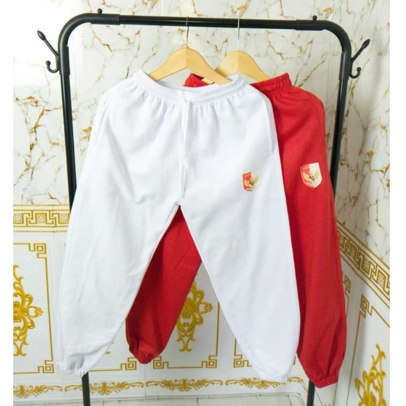 CELANA MERAH PUTIH TRAINING JOGGER | CELANA SWEATPANT MERAH PUTIH | JOGGER 17 AGUSTUS