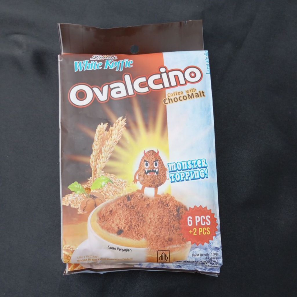 

ovalccino coffe with chocomalt (6pcs+2pcs)