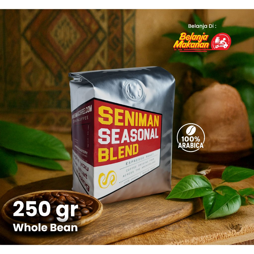 

Biji Kopi ESP Espresso Blend 250gr - Whole Bean dari Seniman Coffee