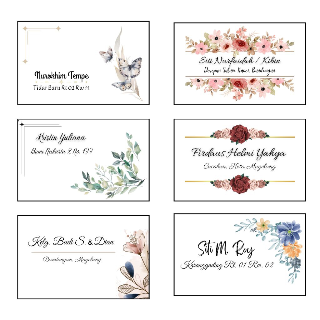 

[ Murah ]Custom Amplop dengan desain unik dan cantik isi 50 ( motif B ) ukuran 11cmx7cm