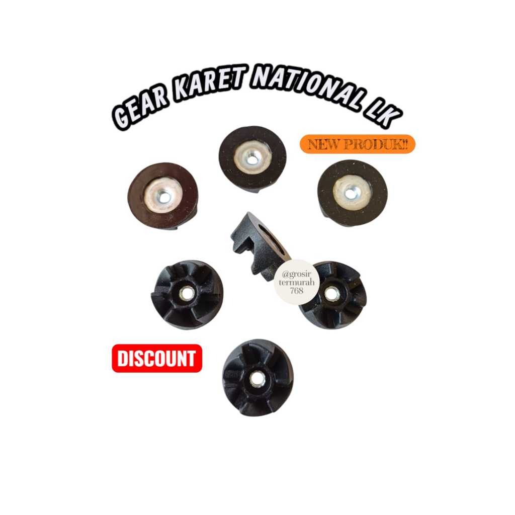 Gear Karet National Lubang Kecil National Gear Blender Karet Kopel Original