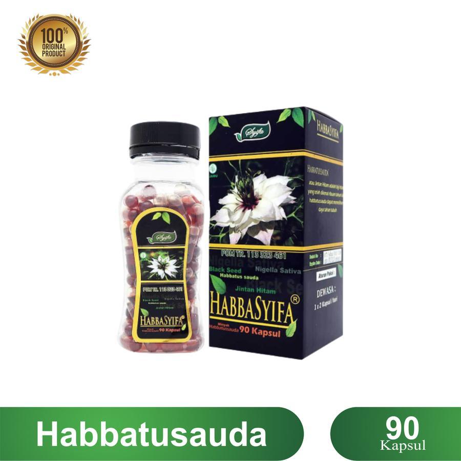 MINYAK HABBATUSSAUDA KAPSUL / HABBASYIFA KAPSUL ASLI ISI 200 KAPSUL