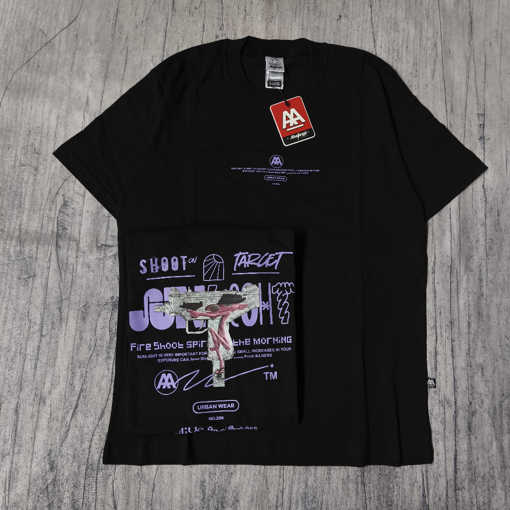 T-SHIRT PARODY MAFIA KARTUN PINK PANTHER / KAOS DISTRO UNISEX / KAOS DISTRO ORIGINAL / KAOS DISTRO A