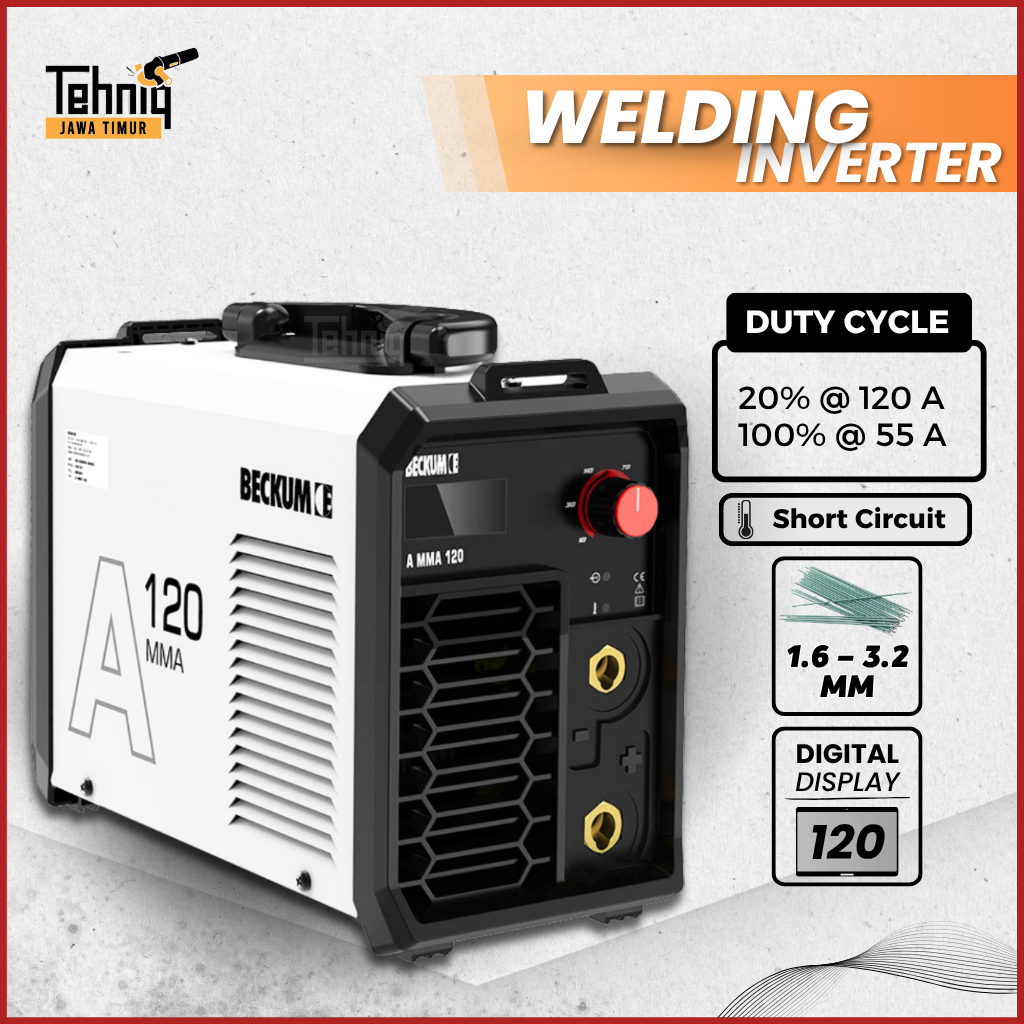Lukchup_20 Mesin Las Listrik Beckum Mma A 120 / Trafo Las