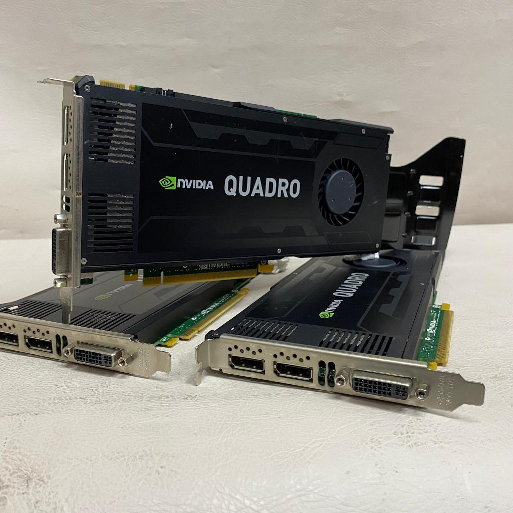 VGA NVIDIA QUADRO K4000 3GB 192BIT DDR5 khusus render, gaming,editing Dll