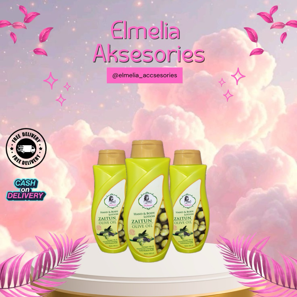 Purbasari Hand & Body Lotion Zaitun Olive Oil