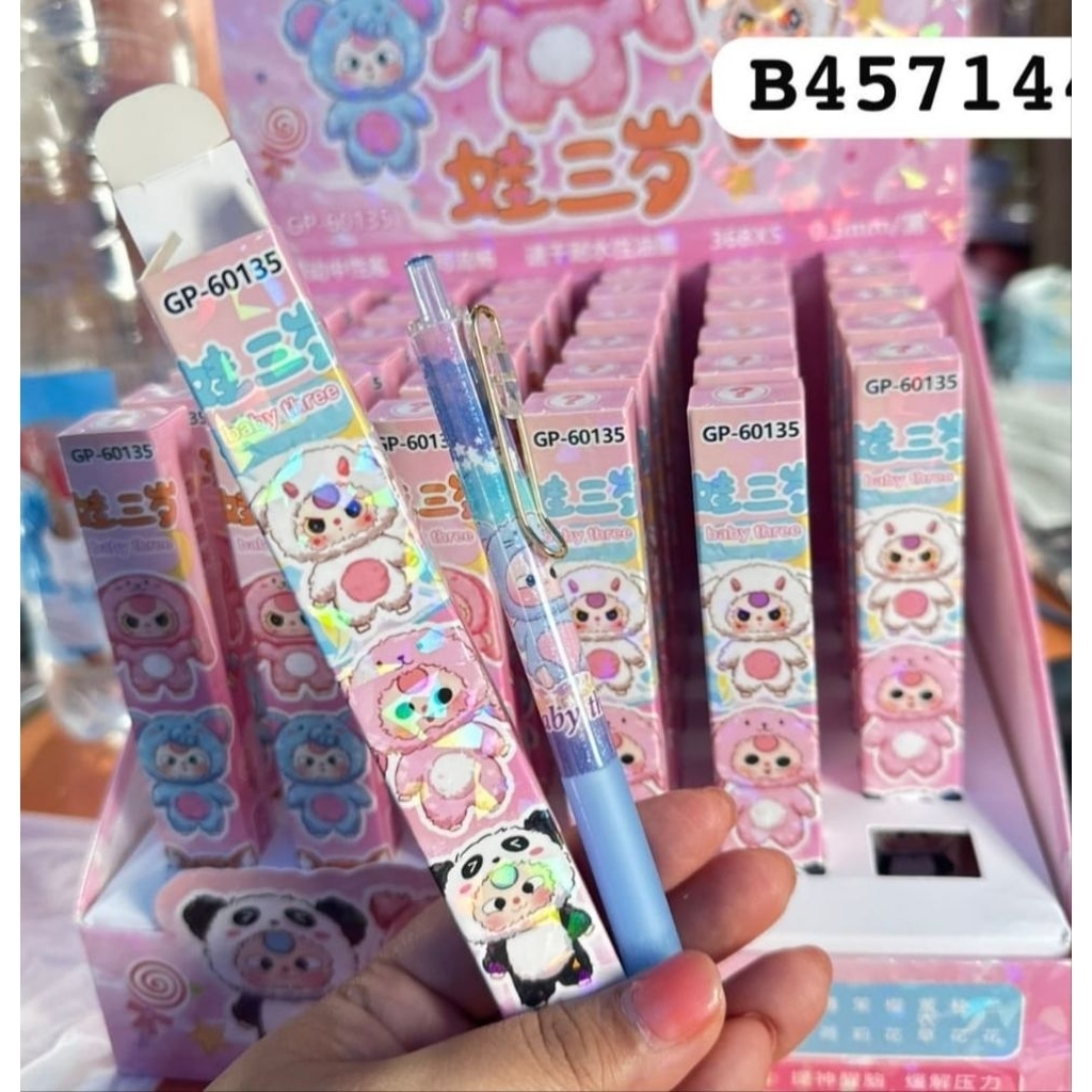 

1 BOX PEN BB BABY THREE GEN 2 ISI 36