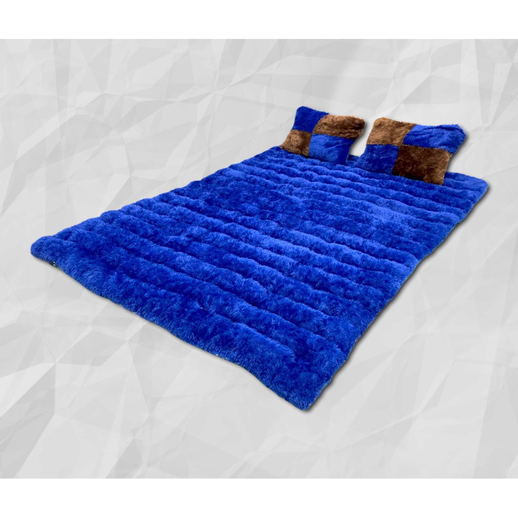 Kasur lantai Bulu Cimol uk 120x170cm Tebal 10cm FREE BANTAL