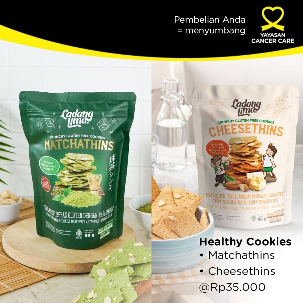 

Ladang Lima Cookie Cheesethins Cookies Matcha Matchathins Cookies Gluten Free