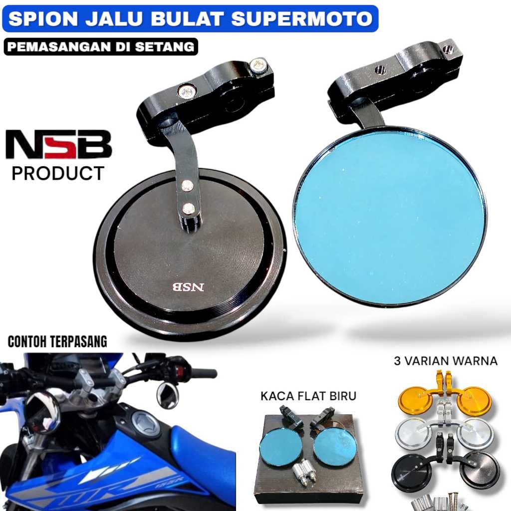 SPION JALU JEPIT STANG PNP SUPERMOTO CRF WR155 MOTOCROSS KLX DTRACKER TRAIL SUPERMOTO X-RIDE SCOOPY 